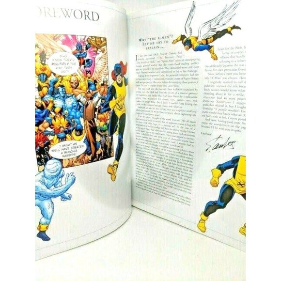 Marvel X-Men by Peter Sanderson Book 2006 Like New Collector - Picture 5 of 8